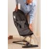 image:imageBabyBjrn Bouncer Balance Soft BeigeGray WovenJersey  2in1 Adjustable Baby Bouncer Seat and Toddler Chair Newborn to Toddler 829 lbs 4 Positions Lightweight amp PortableDark Gray