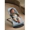 image:imageBabyBjrn Bouncer Balance Soft BeigeGray WovenJersey  2in1 Adjustable Baby Bouncer Seat and Toddler Chair Newborn to Toddler 829 lbs 4 Positions Lightweight amp PortableBlueGray