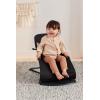 image:imageBabyBjrn Bouncer Balance Soft BeigeGray WovenJersey  2in1 Adjustable Baby Bouncer Seat and Toddler Chair Newborn to Toddler 829 lbs 4 Positions Lightweight amp PortableBlackDark Gray