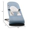 image:imageBabyBjrn Bouncer Balance Soft BeigeGray WovenJersey  2in1 Adjustable Baby Bouncer Seat and Toddler Chair Newborn to Toddler 829 lbs 4 Positions Lightweight amp PortableBlueGray