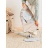 image:imageBabyBjrn Bouncer Balance Soft BeigeGray WovenJersey  2in1 Adjustable Baby Bouncer Seat and Toddler Chair Newborn to Toddler 829 lbs 4 Positions Lightweight amp PortableBeigeGray