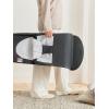image:imageBabyBjrn Bouncer Balance Soft BeigeGray WovenJersey  2in1 Adjustable Baby Bouncer Seat and Toddler Chair Newborn to Toddler 829 lbs 4 Positions Lightweight amp PortableDark GrayGray