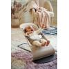 image:imageBabyBjrn Bouncer Balance Soft BeigeGray WovenJersey  2in1 Adjustable Baby Bouncer Seat and Toddler Chair Newborn to Toddler 829 lbs 4 Positions Lightweight amp PortableBeigeGray