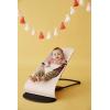 image:imageBabyBjrn Bouncer Balance Soft BeigeGray WovenJersey  2in1 Adjustable Baby Bouncer Seat and Toddler Chair Newborn to Toddler 829 lbs 4 Positions Lightweight amp PortableLight PinkGray