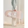 image:imageBabyBjrn Bouncer Balance Soft BeigeGray WovenJersey  2in1 Adjustable Baby Bouncer Seat and Toddler Chair Newborn to Toddler 829 lbs 4 Positions Lightweight amp PortablePearly PinkWhite
