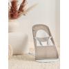 image:imageBabyBjrn Bouncer Balance Soft BeigeGray WovenJersey  2in1 Adjustable Baby Bouncer Seat and Toddler Chair Newborn to Toddler 829 lbs 4 Positions Lightweight amp PortableGray BeigeWhite
