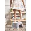 image:imageBabyBjrn Step Stool Deep GreenWhiteGrayWhite