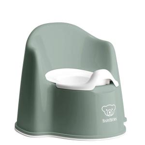 image:imageBabyBjrn Potty Chair WhiteGreyDeep GreenWhite