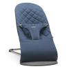 image:imageBABYBJORN Fabric Seat for Bouncer Bliss 3D Jersey Charcoal GreyMidnight Blue