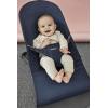 image:imageBABYBJORN Fabric Seat for Bouncer Bliss 3D Jersey Charcoal GreyMidnight Blue