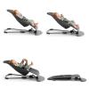 image:imageBABYBJORN Fabric Seat for Bouncer Bliss 3D Jersey Charcoal GreyMidnight Blue