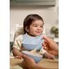 image:imageBabyBjrn Baby Feeding Set 3 pcs Powder Green  Includes Baby Plate Baby Fork Baby Spoon and Baby Cup  Dishwasher Safe  Toddler Feeding Set for selfFeeding or Babyled weaningPowder Blue