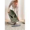 image:imageBabyBjrn Bouncer Bliss Anthracite Mesh  2in1 Adjustable Baby Bouncer Seat and Toddler Chair Newborn to Toddler 829 lbs 4 positions Lightweight amp PortableDark Green