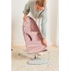 image:imageBabyBjrn Bouncer Bliss Anthracite Mesh  2in1 Adjustable Baby Bouncer Seat and Toddler Chair Newborn to Toddler 829 lbs 4 positions Lightweight amp PortableDusty Pink