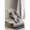 image:imageBabyBjrn Bouncer Bliss Anthracite Mesh  2in1 Adjustable Baby Bouncer Seat and Toddler Chair Newborn to Toddler 829 lbs 4 positions Lightweight amp PortableLight Gray