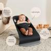 image:imageBabyBjrn Bouncer Bliss Anthracite Mesh  2in1 Adjustable Baby Bouncer Seat and Toddler Chair Newborn to Toddler 829 lbs 4 positions Lightweight amp PortableBlack