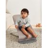 image:imageBabyBjrn Bouncer Bliss Anthracite Mesh  2in1 Adjustable Baby Bouncer Seat and Toddler Chair Newborn to Toddler 829 lbs 4 positions Lightweight amp PortableSand Gray