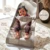 image:imageBabyBjrn Bouncer Bliss Anthracite Mesh  2in1 Adjustable Baby Bouncer Seat and Toddler Chair Newborn to Toddler 829 lbs 4 positions Lightweight amp PortableGray Beige