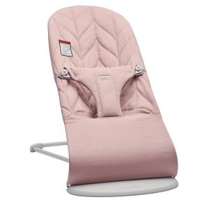 image:imageBabyBjrn Bouncer Bliss Sand Gray Woven Classic Quilt  2in1 Adjustable Baby Bouncer Seat and Toddler Chair Newborn to Toddler 829 lbs 4 Positions Lightweight amp PortableDusty Pink