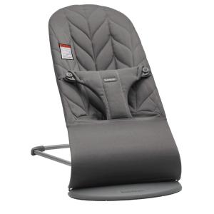 image:imageBabyBjrn Bouncer Bliss Sand Gray Woven Classic Quilt  2in1 Adjustable Baby Bouncer Seat and Toddler Chair Newborn to Toddler 829 lbs 4 Positions Lightweight amp PortableAnthracite