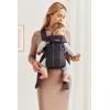 image:imageBabyBjrn Baby Carrier Mini Black Woven  Newborn Carrier 725 lbs Ergonomic EasytoUseAnthracite