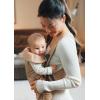 image:imageBabyBjrn Baby Carrier Mini Black Woven  Newborn Carrier 725 lbs Ergonomic EasytoUseBeige