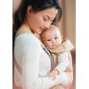 image:imageBabyBjrn Baby Carrier Mini Black Woven  Newborn Carrier 725 lbs Ergonomic EasytoUseBeige