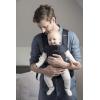 image:imageBabyBjrn Baby Carrier Mini Black Woven  Newborn Carrier 725 lbs Ergonomic EasytoUseBlack
