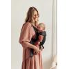 image:imageBabyBjrn Baby Carrier Mini Black Woven  Newborn Carrier 725 lbs Ergonomic EasytoUseBlack
