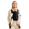 image:imageBabyBjrn Baby Carrier Mini Black Woven  Newborn Carrier 725 lbs Ergonomic EasytoUseBlack