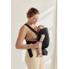 image:imageBabyBjrn Baby Carrier Mini Black Woven  Newborn Carrier 725 lbs Ergonomic EasytoUseBlack