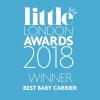 image:imageBabyBjrn Baby Carrier Mini Black Woven  Newborn Carrier 725 lbs Ergonomic EasytoUseBlack