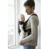 image:imageBabyBjrn Baby Carrier Mini Black Woven  Newborn Carrier 725 lbs Ergonomic EasytoUseBlack