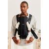 image:imageBabyBjrn Baby Carrier Mini Black Woven  Newborn Carrier 725 lbs Ergonomic EasytoUseBlack