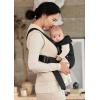 image:imageBabyBjrn Baby Carrier Mini Black Woven  Newborn Carrier 725 lbs Ergonomic EasytoUseBlack