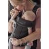image:imageBabyBjrn Baby Carrier Mini Black Woven  Newborn Carrier 725 lbs Ergonomic EasytoUseCharcoal gray
