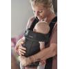 image:imageBabyBjrn Baby Carrier Mini Black Woven  Newborn Carrier 725 lbs Ergonomic EasytoUseCharcoal gray