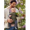 image:imageBabyBjrn Baby Carrier Mini Black Woven  Newborn Carrier 725 lbs Ergonomic EasytoUseDark Green
