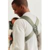 image:imageBabyBjrn Baby Carrier Mini Black Woven  Newborn Carrier 725 lbs Ergonomic EasytoUseDark Green