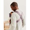 image:imageBabyBjrn Baby Carrier Mini Black Woven  Newborn Carrier 725 lbs Ergonomic EasytoUseDark Purple