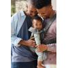 image:imageBabyBjrn Baby Carrier Mini Black Woven  Newborn Carrier 725 lbs Ergonomic EasytoUseDark gray
