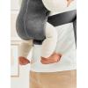 image:imageBabyBjrn Baby Carrier Mini Black Woven  Newborn Carrier 725 lbs Ergonomic EasytoUseDark gray