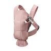 image:imageBabyBjrn Baby Carrier Mini Black Woven  Newborn Carrier 725 lbs Ergonomic EasytoUseDusty Pink