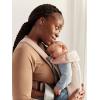 image:imageBabyBjrn Baby Carrier Mini Black Woven  Newborn Carrier 725 lbs Ergonomic EasytoUseDusty Pink