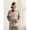 image:imageBabyBjrn Baby Carrier Mini Black Woven  Newborn Carrier 725 lbs Ergonomic EasytoUseDusty Pink