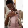 image:imageBabyBjrn Baby Carrier Mini Black Woven  Newborn Carrier 725 lbs Ergonomic EasytoUseDusty Pink
