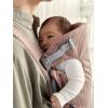 image:imageBabyBjrn Baby Carrier Mini Black Woven  Newborn Carrier 725 lbs Ergonomic EasytoUseDusty Pink