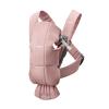 image:imageBabyBjrn Baby Carrier Mini Black Woven  Newborn Carrier 725 lbs Ergonomic EasytoUseDusty Pink