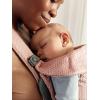 image:imageBabyBjrn Baby Carrier Mini Black Woven  Newborn Carrier 725 lbs Ergonomic EasytoUseDusty Pink