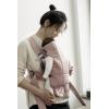 image:imageBabyBjrn Baby Carrier Mini Black Woven  Newborn Carrier 725 lbs Ergonomic EasytoUseDusty Pink